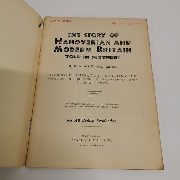 1950s Story of Hanoverian and Modern Britain Told in Pictures Illust History - Picture 4 of 8